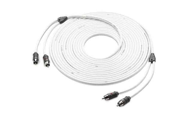 Jl Audio 010-13415-00 Xmd-whtaic2-25 - 2-channel 25 Foot Length White Cable With Black Connector