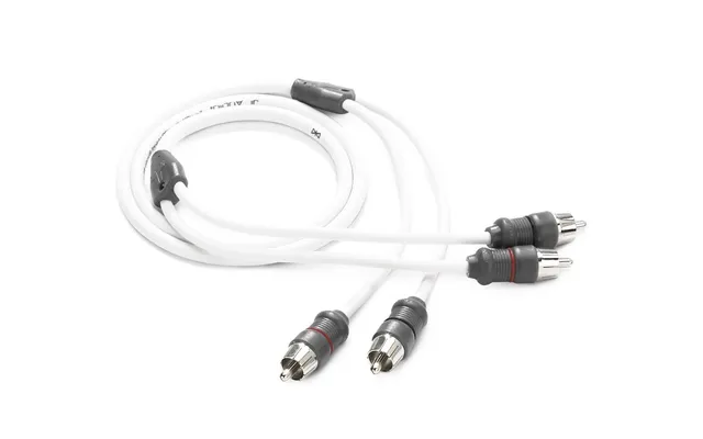Jl Audio 010-13446-00 Xmd-whtaic2-3 - 2-channel 3 Foot Length White Cable With Black Connector