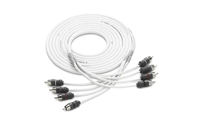 Jl Audio 010-13474-00 Xmd-whtaic4-12 - 4-channel 12 Foot Length White Cable With Black Connector