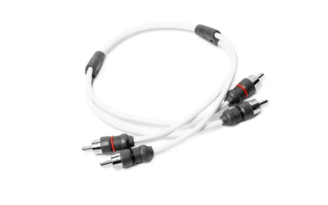 Jl Audio 010-13554-00 Xmd-whtaic2-1.5 - 2-channel 1-1 2 Foot Length White Cable With Black Connector