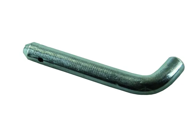 Jr Products 01024 5 8ft Hitch Pin Bent Pin 5 8 In Diameter 2-7 8 In Usable Length For Use With Class Iii Hitches Chrome 