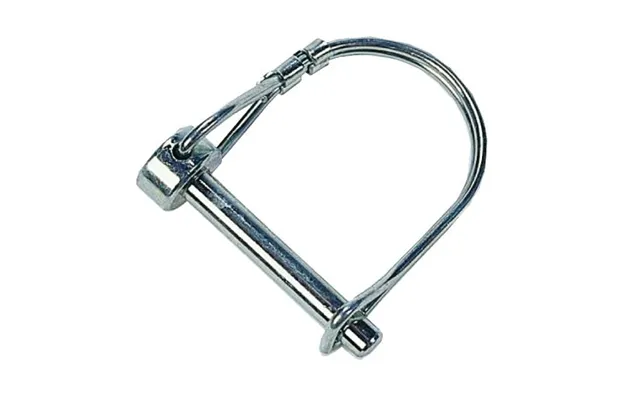 Jr Products 01094 Sm Coupler Lock Pin 1 4 In Diameter X 1-3 8 In Usable Length With Snap Lock Bail Lock Zinc Plated Stee