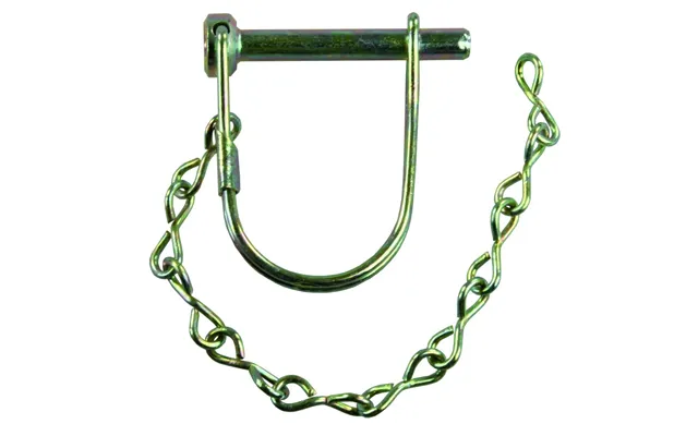 Jr Products 01174 Sm Cplr Lock Pin Pin Savr 1 4 In Diameter X 1-3 8 In Usable Length With Snap Lock Bail Lock Zinc Plate