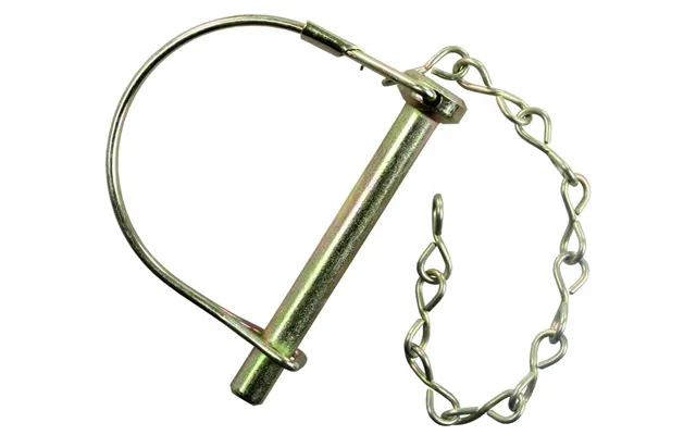 Jr Products 01184 Lg Cplr Lock Pin Pin Savr 5 16 In Diameter X 2-1 2 In Usable Length With Snap Lock Bail Lock Zinc Plat