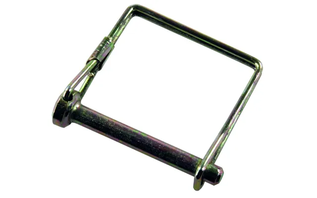 Jr Products 01224 Saf Lk Pin-1 4x1-3 4 1 4 In Diameter X 1-3 4 In Usable Length With Snap Lock Bail Lock Zinc Plated Ste