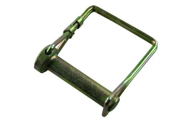 Jr Products 01254 Saf Lk Pin-3 8x1-1 2 3 8 In Diameter X 1-1 2 In Usable Length With Snap Lock Bail Lock Zinc Plated Ste