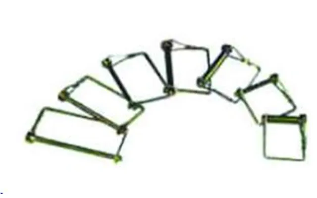 Jr Products 01281 Safety Lock Pin- 1 4x3 1 4 In Diameter X 3 In Usable Length