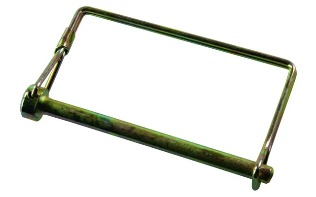 Jr Products 01284 Safety Lock Pin- 1 4x3 1 4 In Diameter X 3 In Usable Length With Snap Lock Bail Lock Zinc Plated Steel