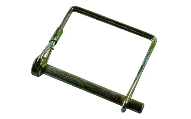 Jr Products 01294 Safety Lock Pin- 1 4x2 1 4 In Diameter X 2 In Usable Length With Snap Lock Bail Lock Zinc Plated Steel