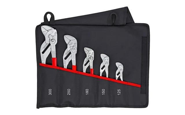 Knipex 001955s4 5 Pc Pliers Wrench Set In Tool Roll