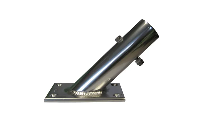 Lees Al7211cr Center Rigger Holder 45 Degree 1 3 8 Inch Id Bright Silver