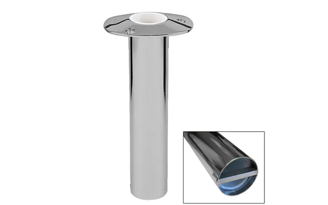 Lees Rh527vs Xs 0 Stainless Steel Heavy Duty Bar Pin Rod Holder - 2 Inch O