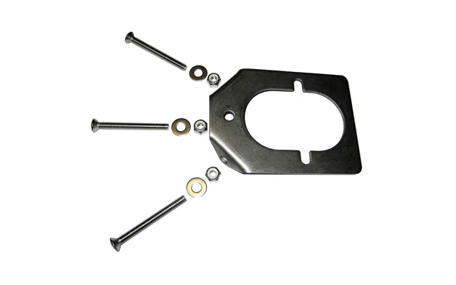 Lees Rh5931 Stainless Steel Backing Plate For Medium Rod Holders