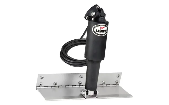 Lenco 15125-101 4 Inch X 12 Inch Limited Space Trim Tab Kit Without Switch Kit 12v - Standard Finish