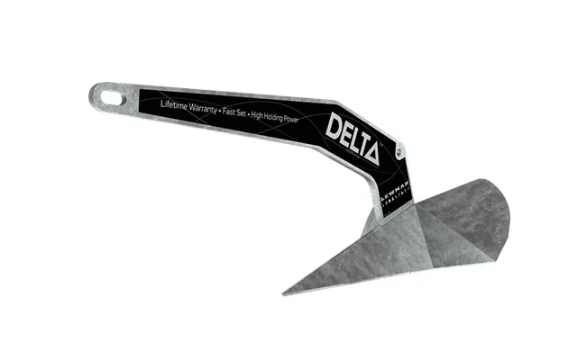 Lewmar 0057406 Boat Anchor Delta Deep Water Delta Style Holds Up To 35 Foot Length Boat 14 Pound 23-3 8 In Length X 10-3