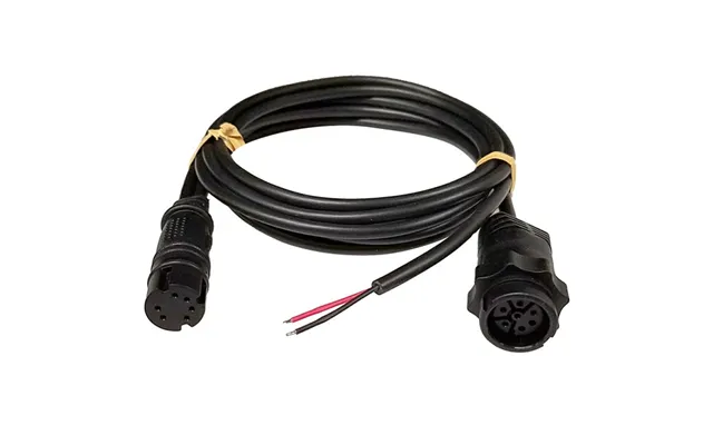 Lowrance 000-14070001 Xdcr Adapter Hook2-4x Y-cable Use To Lowrance 7 Pin Transducers With Hook 4 In Models Black
