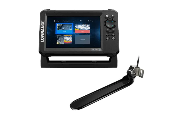 Lowrance 000-16120-001 Eagle 7 W Tripleshot Transducer & U.s