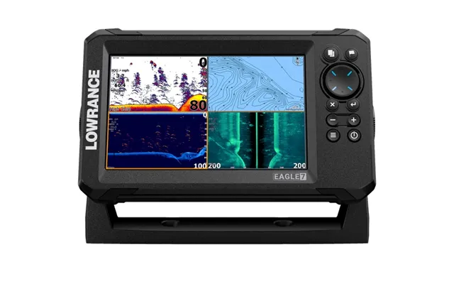 Lowrance 000-16227-001 Eagle 7 Ss Cmap - 7 In Ips Display 800 X 480 Pixel Resolution Keypad 10
