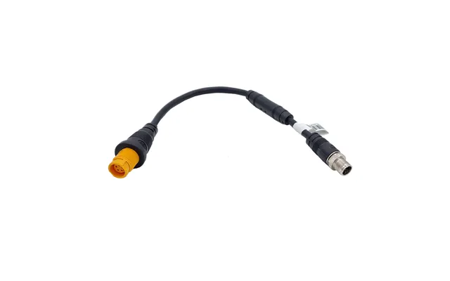 Lowrance 000-16448-001 Ethernet Adapter M12 8-pin Male - Yellow 5-pin Female