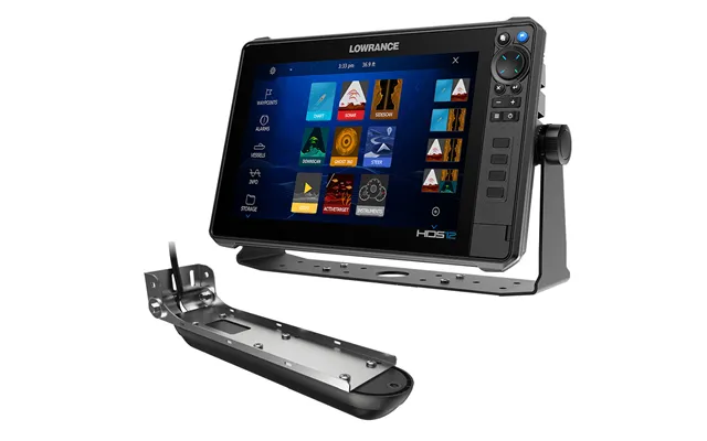 Lowrance 000-16521-001 Hds Pro 12 W Preloaded C-map Discover Onboard & Active Imaging 3-in-1 Transom Mount Transducer