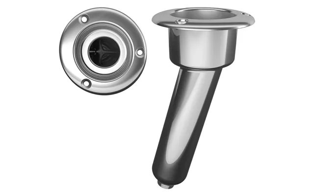 Mate Series C1015d Stainless Steel 15 Rod & Cup Holder - Drain