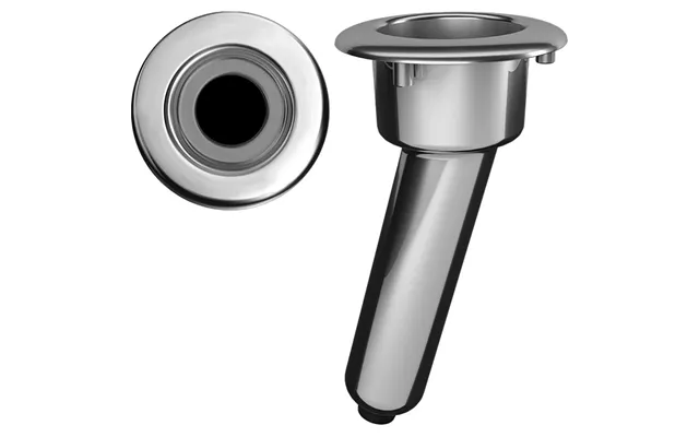 Mate Series C1015ds Elite Screwless Stainless Steel 15 Rod & Cup Holder - Drain