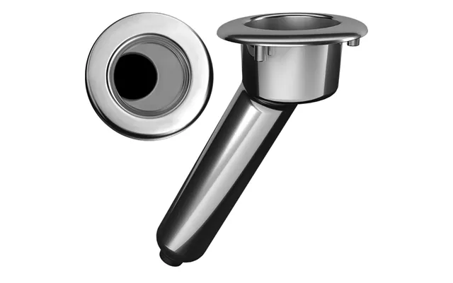 Mate Series C1030ds Elite Screwless Stainless Steel 30 Rod & Cup Holder - Drain