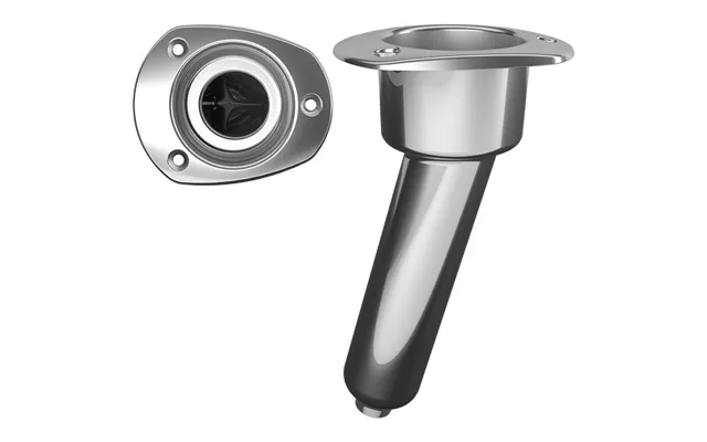 Mate Series C2015d Stainless Steel 15 Rod & Cup Holder - Drain