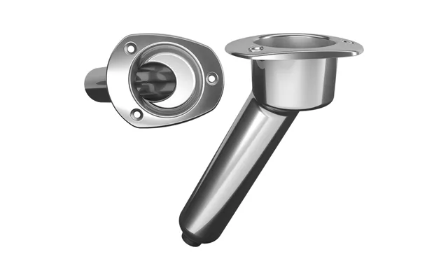 Mate Series C2030d Stainless Steel 30 Rod & Cup Holder - Drain