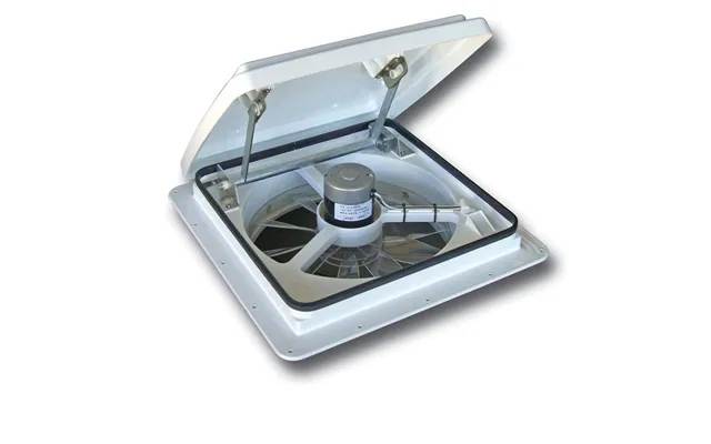 Maxxair 00-04000k Maxxfan Plus High Powered 10-speed Rv Intake And Exhaust Fan - Manual Or Remote Control Electric Openi