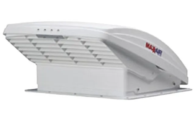 Maxxair 00-05100k Maxxfan Ventillation Fan With White Lid And Manual Opening Keypad Control