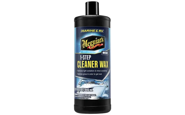 Meguiars M5032 Boat Rv One Step Cleaner Wax Liquid 32 Oz