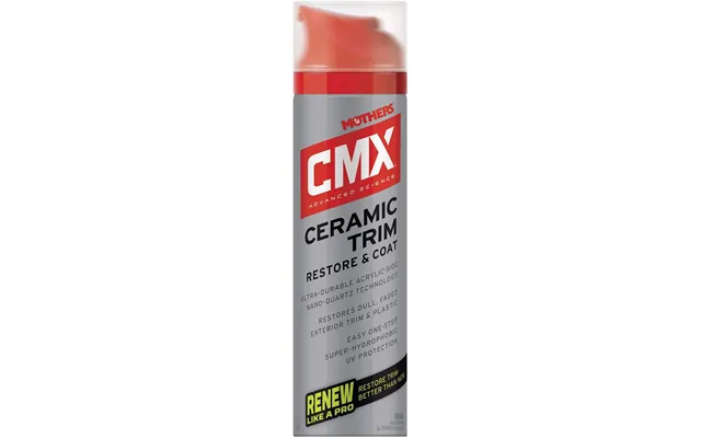 Mothers 01300 0cmx Ceramic Trim Restore & Coat - 6.7 Oz