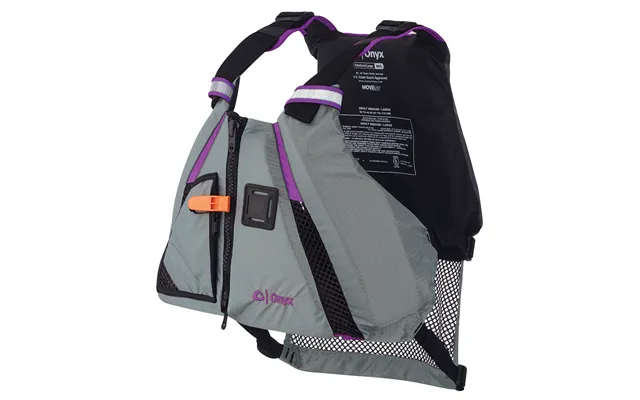 Onyx 122200-600-040-18 Movevent Dynamic Paddle Sports Vest - Purple Grey