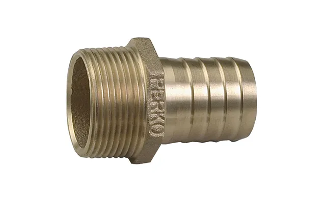 Perko 0076dp8plb 1-1 2 Pipe To Hose Adapter Straight Bronze