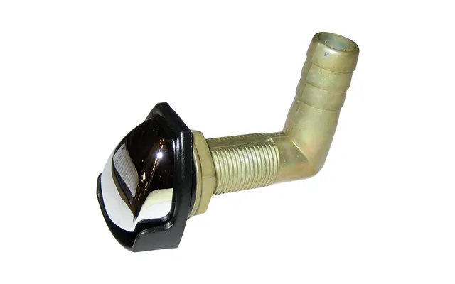 Perko 0561dp4chr Gas Tank Vent With Swivel Elbow - Chrome Black
