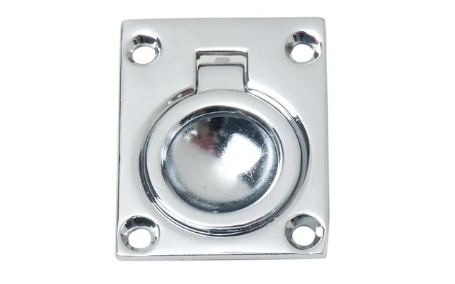 Perko 0841dp0chr Chrome Plated Zinc Flush Ring Pull 1-3 4 Inch X 1-1 8 Inch