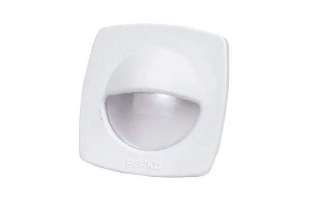 Perko 1074dp2wht Led Utility Light With Snap-on Front Cover - White