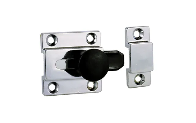 Perko 1101dp0chr Cupboard Bolt - 2-1 8 Inch X 1-1 2 Inch