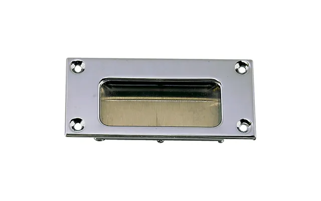 Perko 1110dp0chr Flush Pull - Cp Zinc 3-11 16 Inch X 1-11 16 Inch
