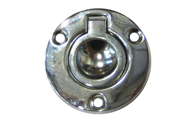 Perko 1232dp2chr 2 Inch Round Flush Ring Pull Chrome Plated Zinc