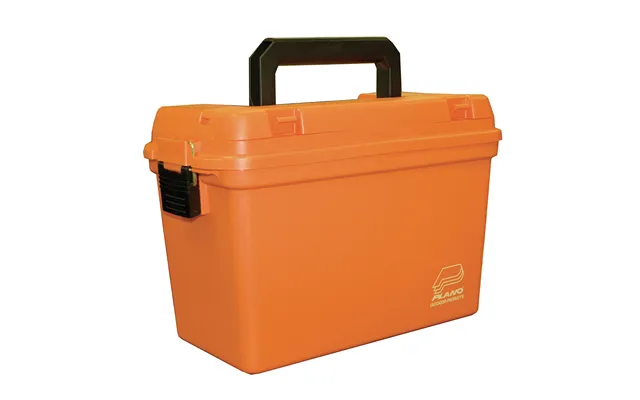 Plano 161250 Deep Emergency Dry Storage Supply Box W Tray - Orange