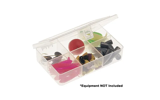 Plano 344860 Six-compartment Tackle Organizer - Clear