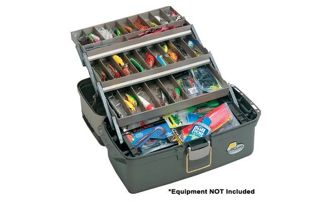 Plano 613403 Guide Series Tray Tackle Box - Graphite Sandstone