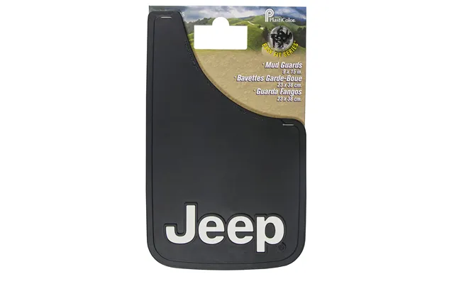 Plasticolor 000491r01 Jeep 9x15 Mud Guards - 9 Inch X 15 Inch Mud Guards