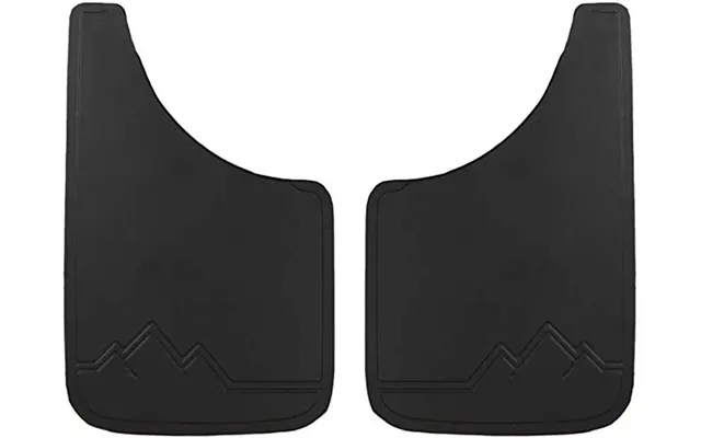 Plasticolor 000492r01 Easy Fit Mud Flaps Without Logo Black
