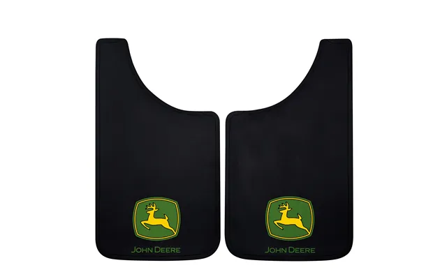 Plasticolor 000537r01 John Deere 11x19 Easy Fit Mud Guard - Set Of 2