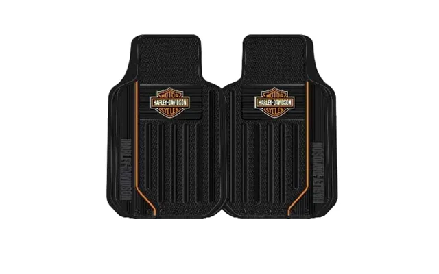 Plasticolor 001653r01 Harley Elite Series B&s Orange Floor Mats - Floor Mats