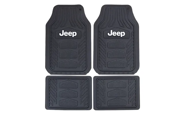 Plasticolor 001668r01 Jeep Weatherpro 4 Piece Floor Mats Set - Floor Mats