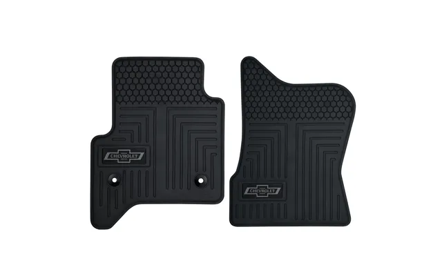 Plasticolor 001795r01 Chevrolet Custom Factory Fit Front Vehicle Floor Mats Model Years 2014-2018 Black